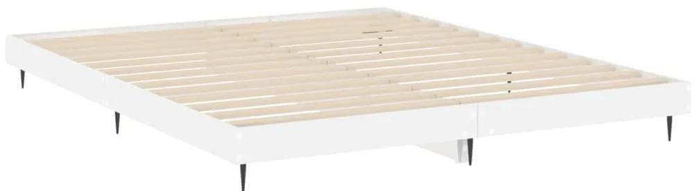 Giroletto bianco lucido 180x200 cm in legno multistrato