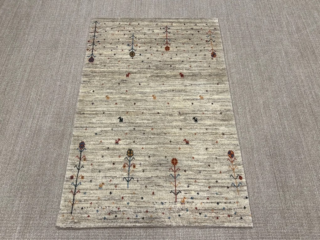 Gabbeh Tappeto 160 x 110 Marrone (Iran) Annodato A Mano