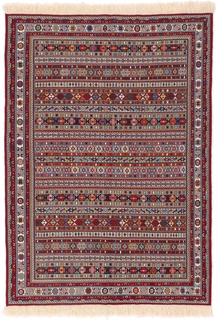Kilim Tappeto 200 x 140 (Iran) Tessuto A Mano