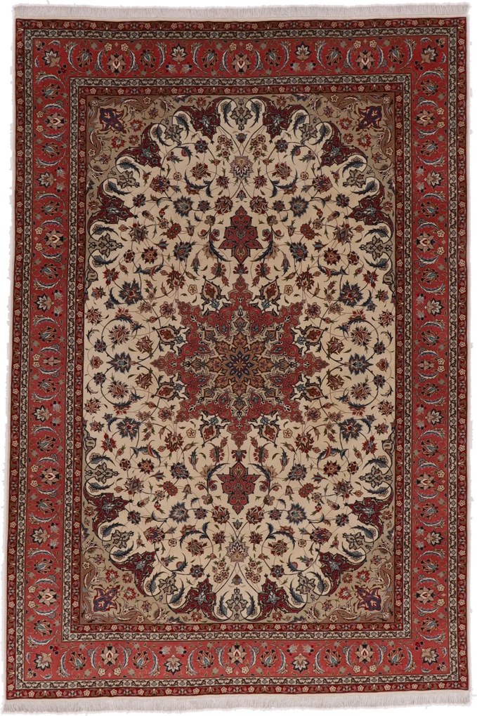 Tabriz Tappeto 200 x 300 (Iran) Annodato A Mano