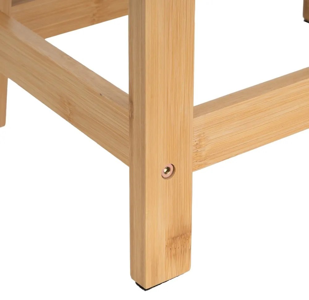 Sgabello di colore naturale in bambù – Casa Selección