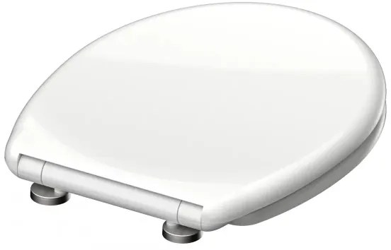 Schütte 82300-A - Sedile per WC BIANCO con chiusura SoftClose in Duroplast