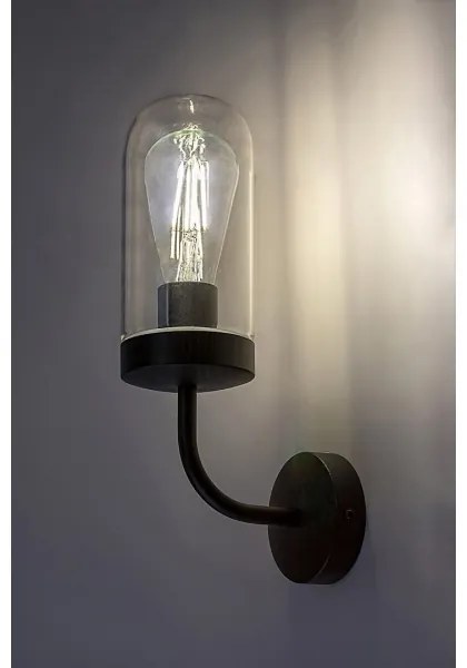 Rabalux 3310 - Applique da bagno YAGO 1xE27/60W/230V IP44 nero