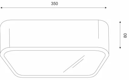 Plafoniera NATURAL SQUARE 2xE27/15W/230V 35x35 cm pino