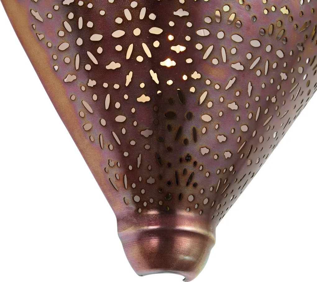 Applique Orientale in Rame con Motivo - Muraf
