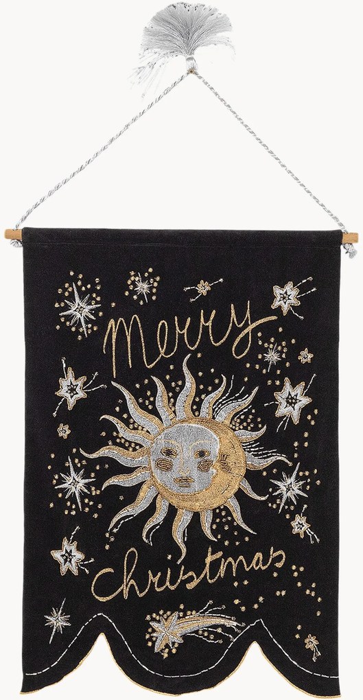 Decorazione natalizia da parete fatta a mano Celestial