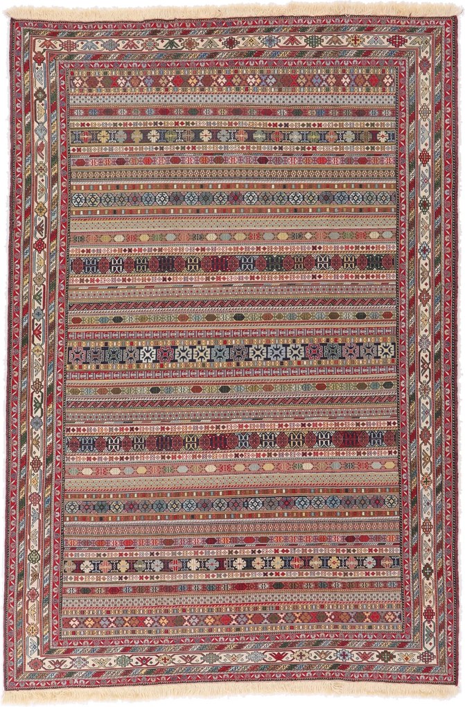Kilim Tappeto 200x290 (Iran) Tessuto A Mano