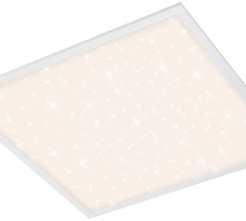 Pannello LED Pallas bianco 60x60 cm  con 3 temperature di colore ad intensità regolabile 3800 LUMEN