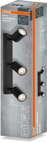 Osram - Faretto ELEMENTAL 3xGU10/6W/230V