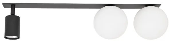 Faretto da incasso VOX 2xG9/8W/230V + 1xGU10/10W nero