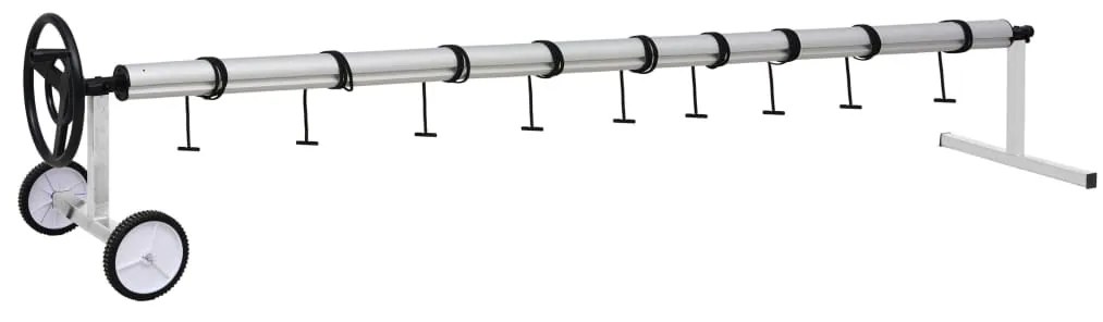 Rullo Di Copertura Per Piscina Con Base İn Acciaio Inox /