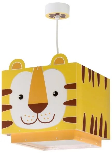 Dalber 64562 - Lampadario per bambini LITTLE TIGER 1xE27/60W/230V