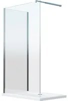 Parete Doccia Walk-in Angolare Doppio Vetro 8 mm Reversibile 98-100 x 98,5-100,5 H 200 cm