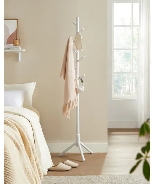 Appendiabiti da terra LINEA, bianco