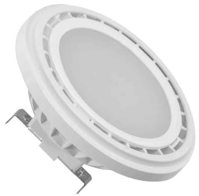 Lampada LED G53 15W, angolo 120°, 12/24V AC/DC Colore Bianco Caldo 3.000K