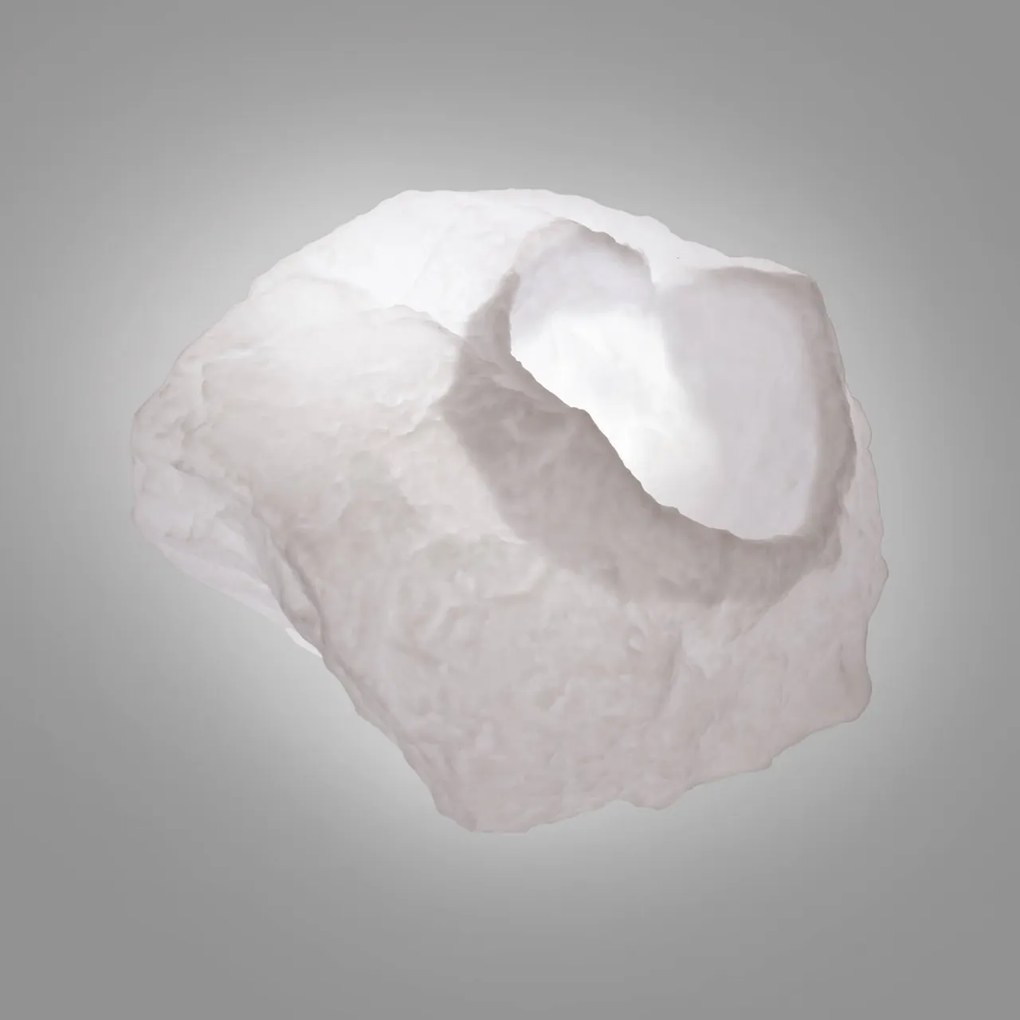 Sasso da Giardino Illuminabile LED 5W IP65 Colore Bianco Freddo 6.000K