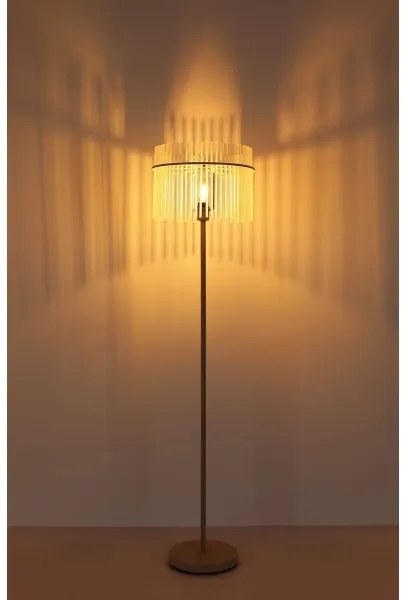 Globo 15698SB - Lampada da terra GORLEY 1xE27/60W/230V