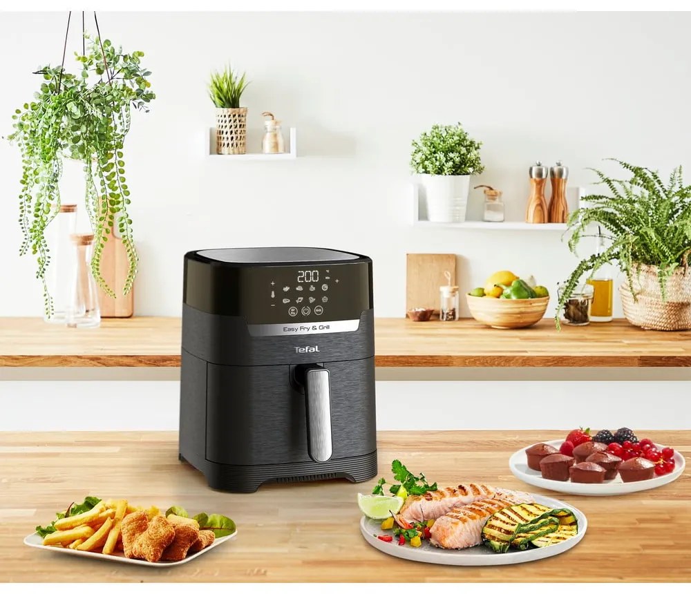 Friggitrice ad aria nera Easy Fry &amp; Grill - Tefal