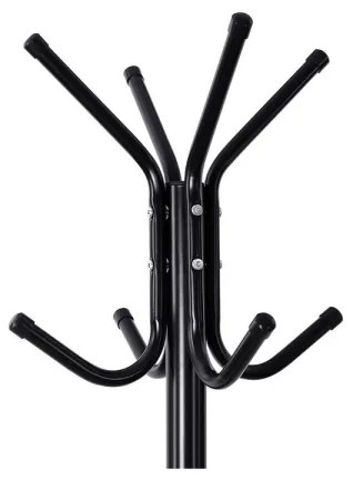 Attaccapanni da terra LINEA, nero