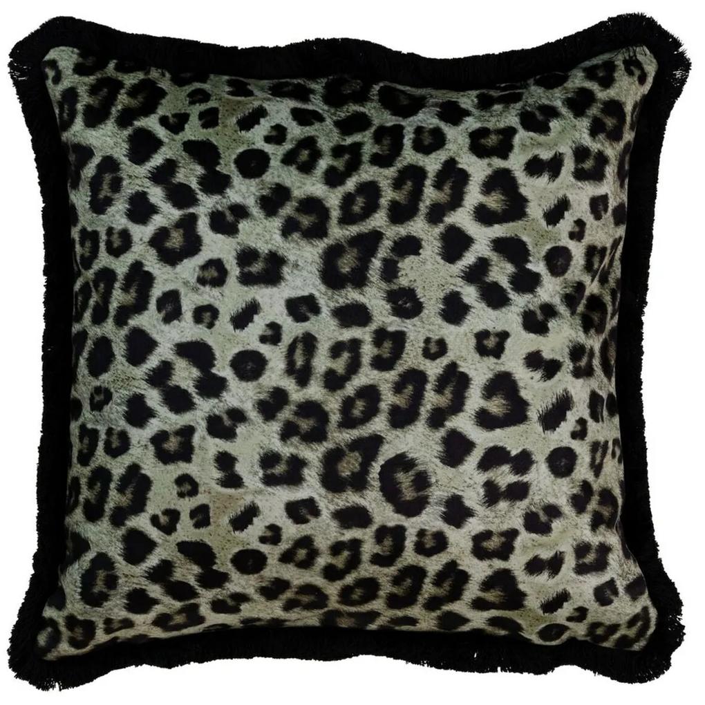 Cuscino Verde Leopardo 45 x 45 cm