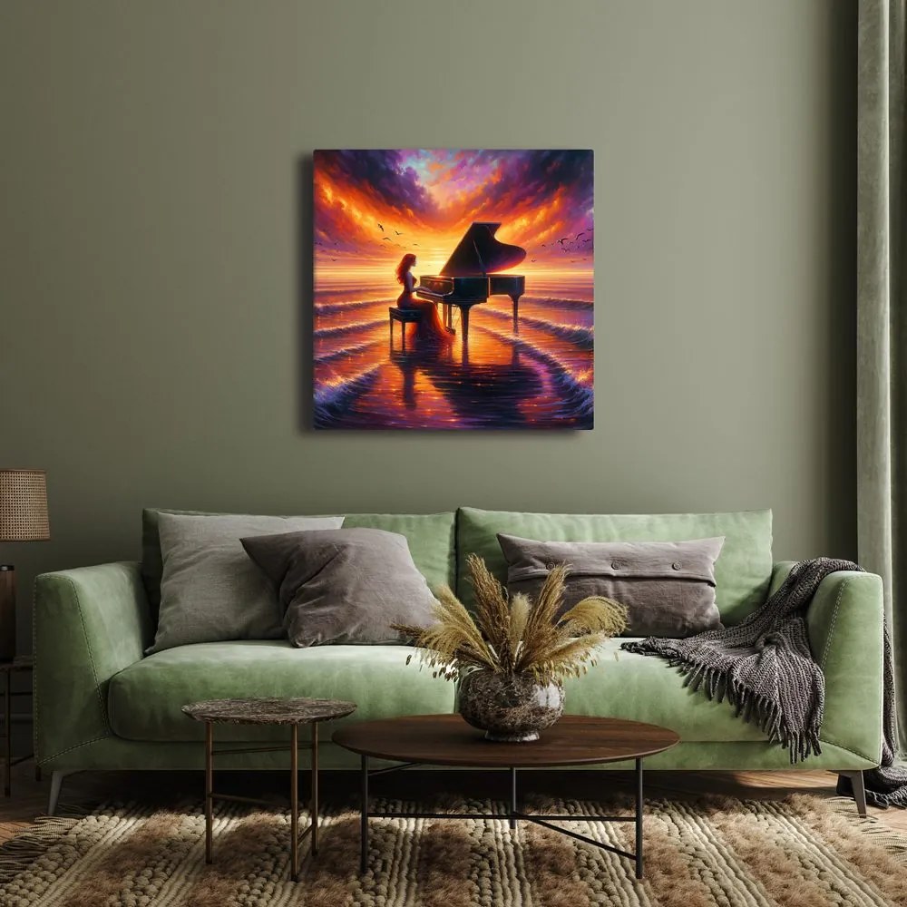 Quadro su tela – Melodie nei riflessi