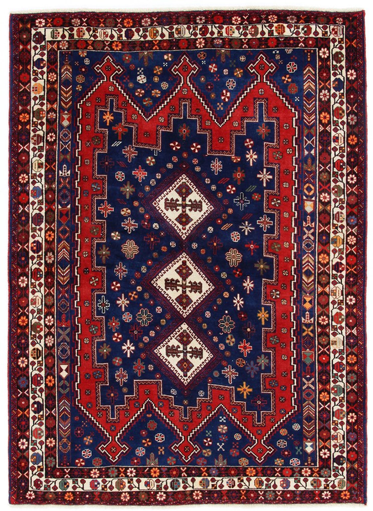 Afshar Tappeto persiano 170x240 (Iran) Annodato A Mano