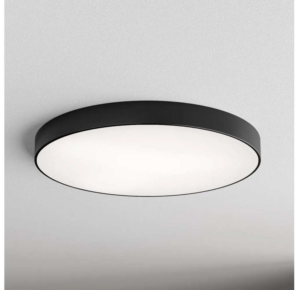 Brilagi - Plafoniera CLARE 6xE27/24W/230V diametro 80 cm nero