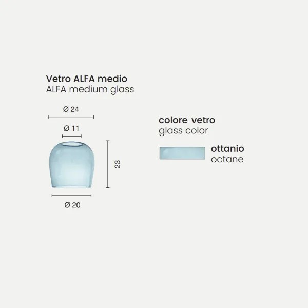 Lampada a sospensione NINA 6 Luci LED 45 cm in metallo Nero e vetri Colorati