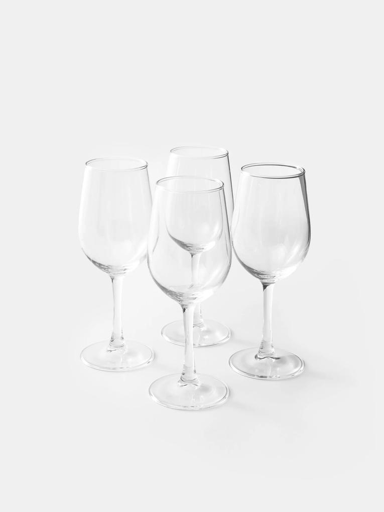 Sinsay - Confezione da 4 bicchieri - bianco