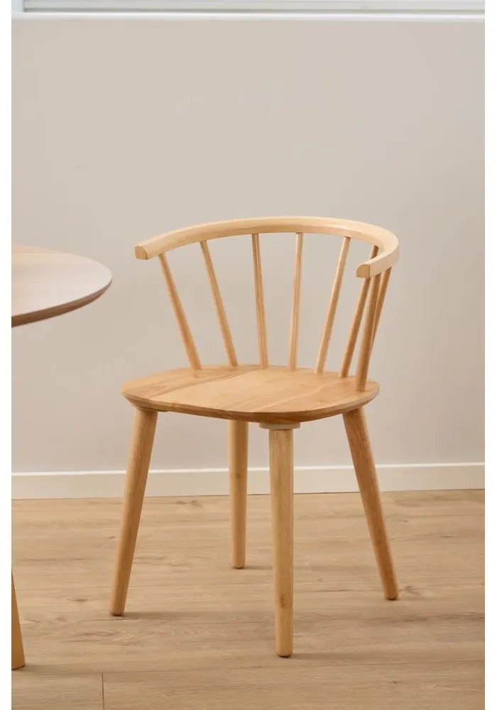 Sedie da pranzo in colore naturale Ida - Actona