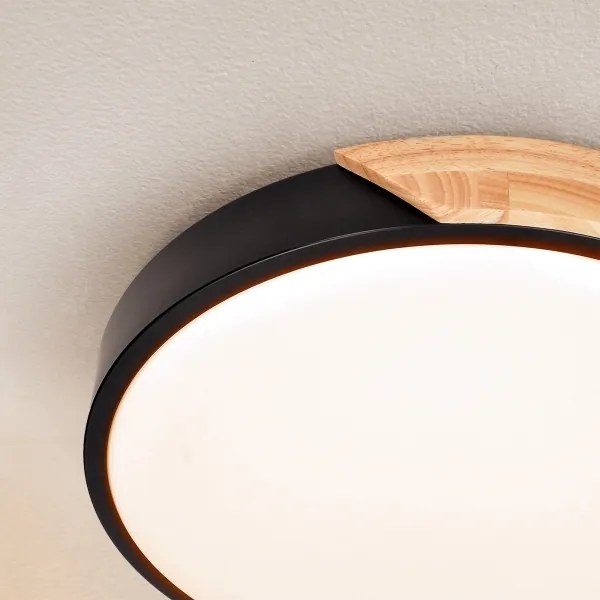 Brilagi - Plafoniera LED PILANA LED/24W/230V quercia diametro 30 cm