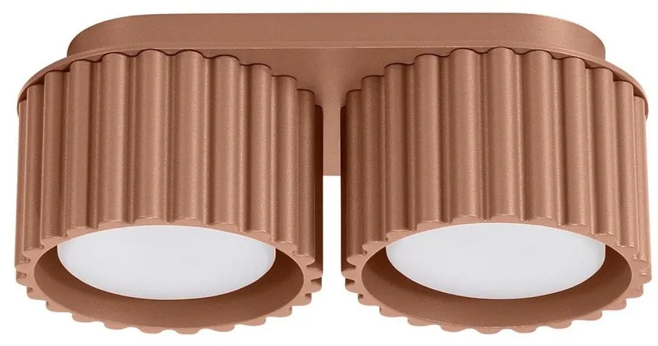 Sollux  SL.1808 - Faretto AURA 2xGX53/10W/230V marrone