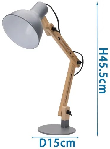 Aigostar - Lampada da tavolo 1xE27/40W/230V
