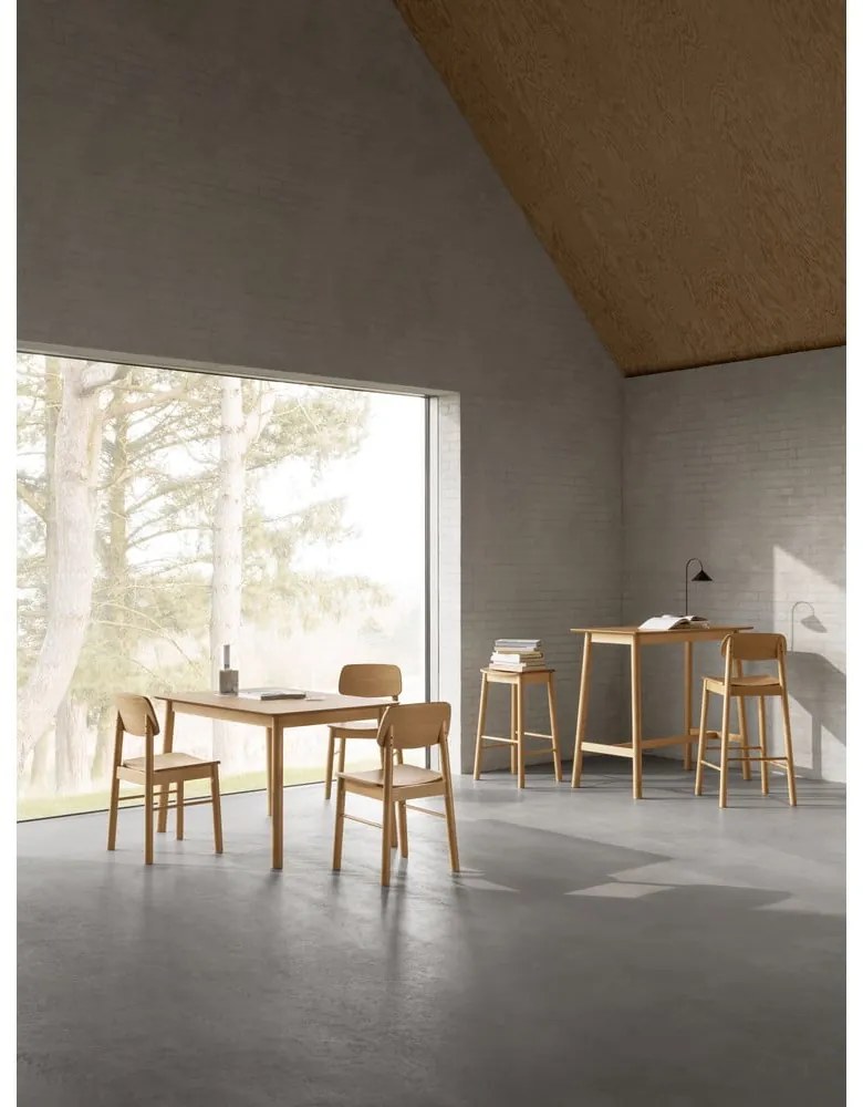 Sedia da pranzo in colore naturale Barlow - Actona