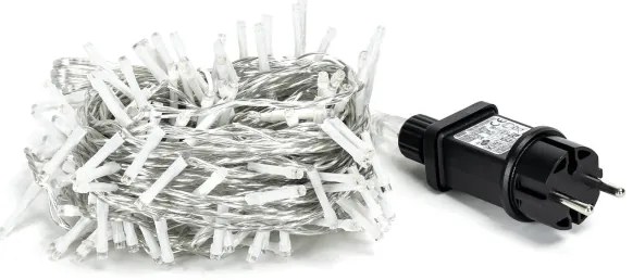 Aigostar - Catena LED natalizia da esterno 150xLED/8 funzioni 18m IP44 bianco caldo