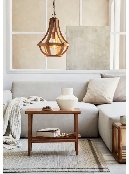 Eglo 49724 - Lampada a sospensione KINROSS 1xE27/60W