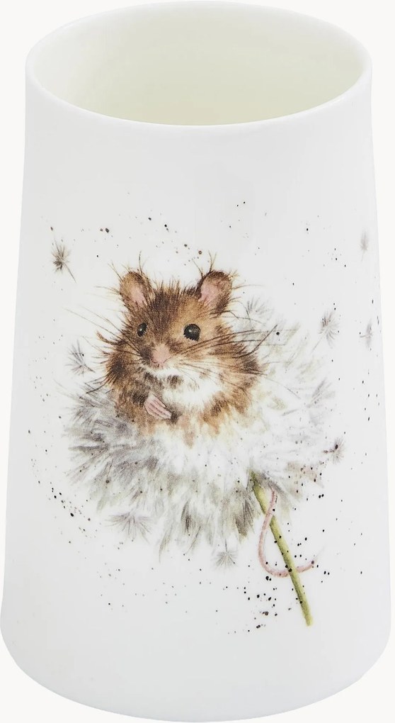 Vaso in Fine Bone China Country Mice