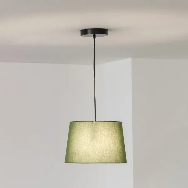 Brilagi - Lampada a sospensione LED CERIA su cavo 1xE27/40W/230V Ø 30 cm verde