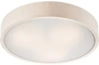 Lampada a Soffitto Eveline, Bianco, Legno, 8x47x47 cm, EPIKASA