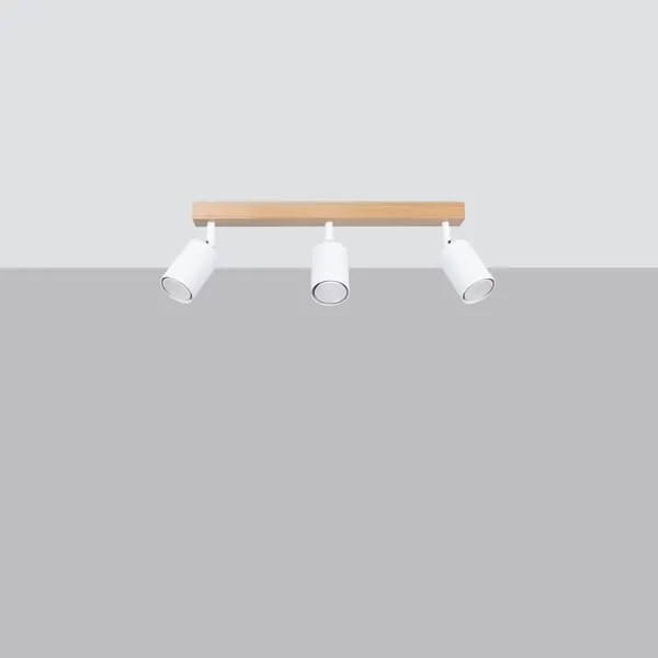 Sollux SL.1288 - Faretto VERDO 3xGU10/10W/230V bianco