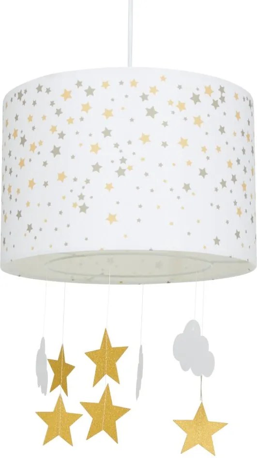 Atmosphera - Lampadario per bambini a cavo STARS 1xE27/40W/230V