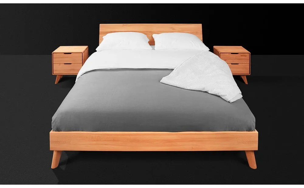 Letto matrimoniale in legno di faggio 180x200 cm Greg 1 - The Beds