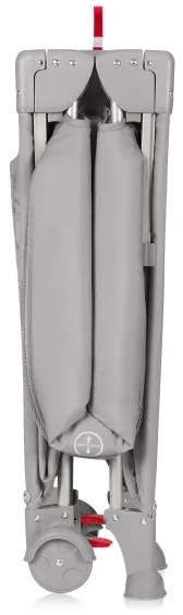 Lionelo - Lettino da viaggio 3 in 1 ELLEN Grigio Cemento