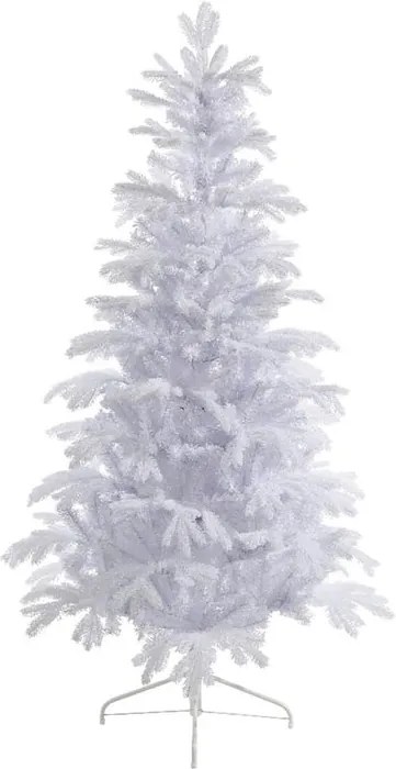 Albero di Natale artificiale innevato Orlando Bianco H 210 cm x ø 120 cm