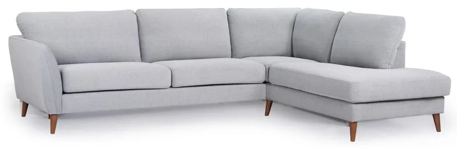 Divano angolare grigio chiaro (angolo destro) Oslo - Scandic