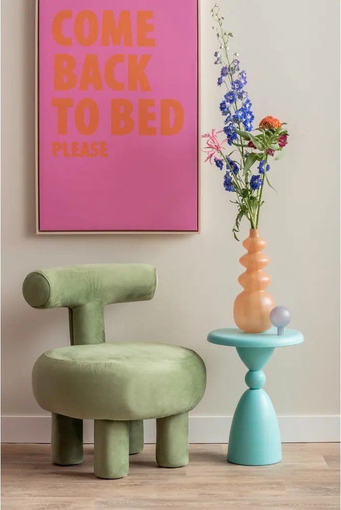 Tavolino rotondo in metallo ø 34 cm Folly – Leitmotiv