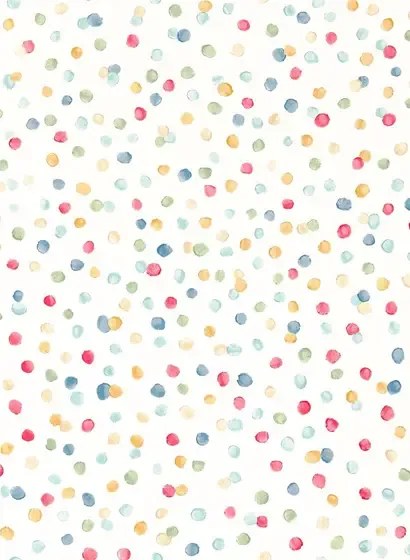 Tapete Lots of Dots von Scion - Pistachio/ Pimento/ Denim