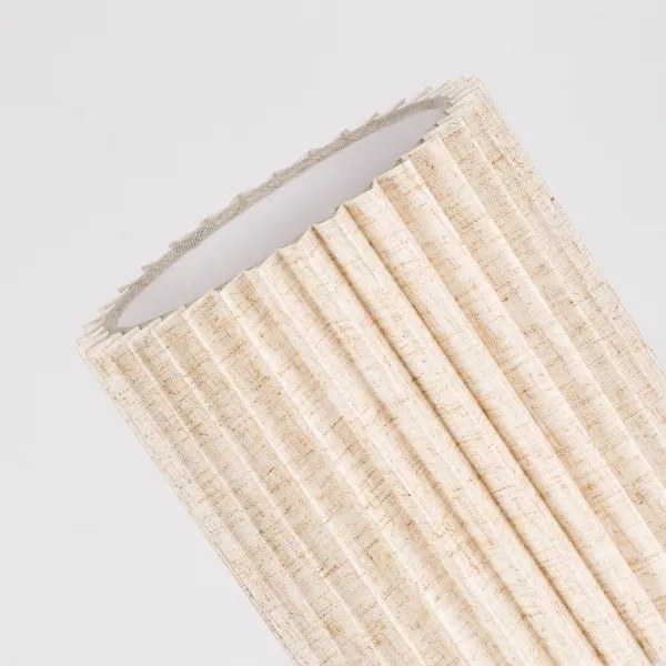 Brilagi - Lampada da tavolo NORDIC WAVE 1xE27/15W/230V lino/bianco