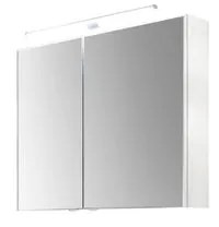 Pensile con luce L 80 x P 17 x H 70.3 cm bianco Pelipal