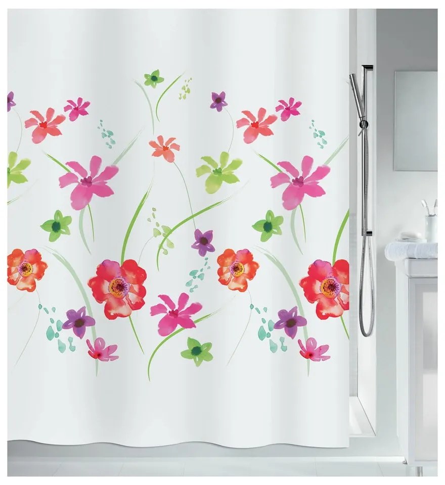 Tenda per doccia 180x200 cm Flower – Spirella